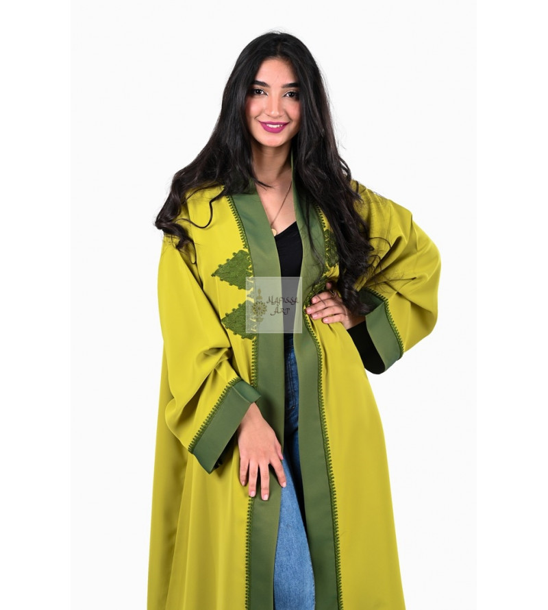 Kimono femme ouvert en cr??pe souple